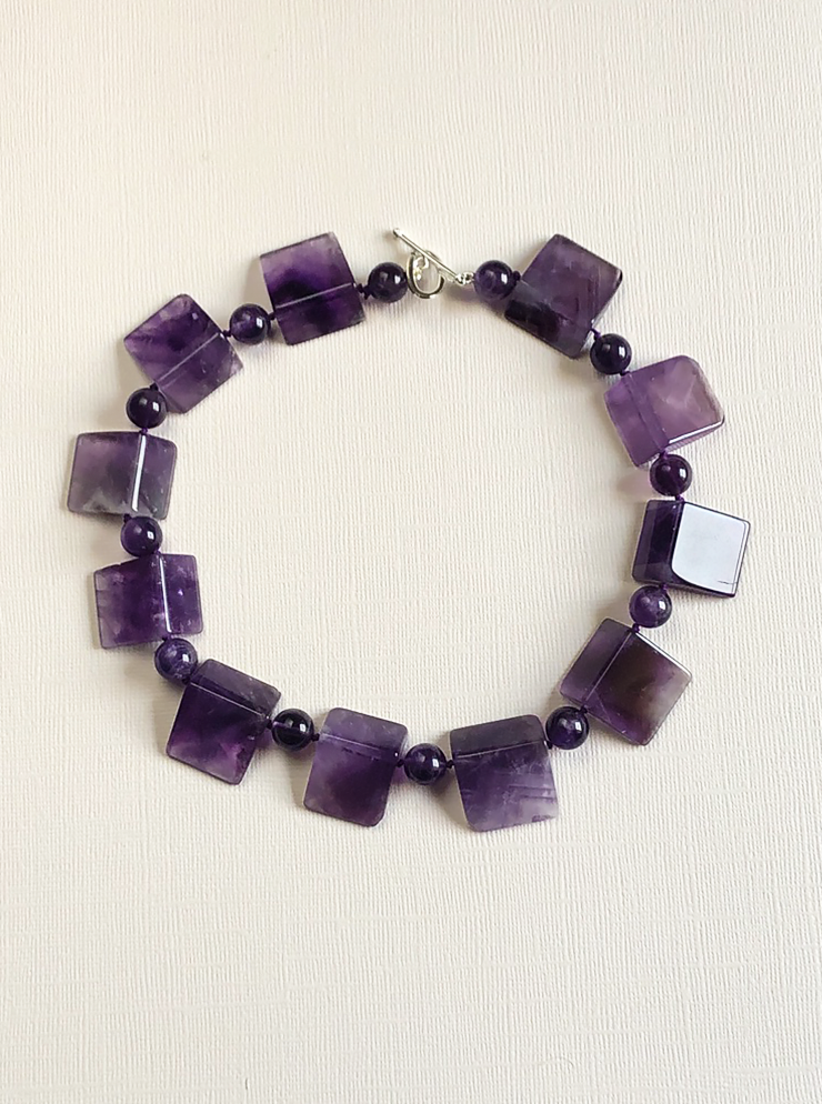 Amethyst Choker