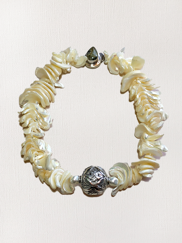 Mother-of-Pearl & Sterling Silver Necklace