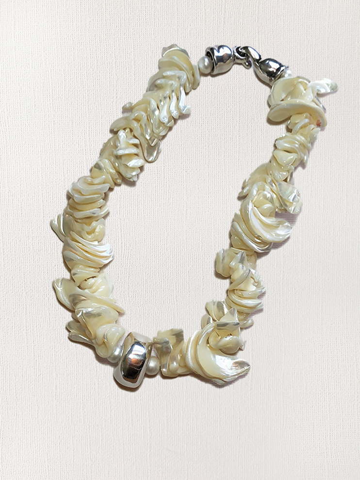 Mother-of-Pearl & Sterling Silver Necklace
