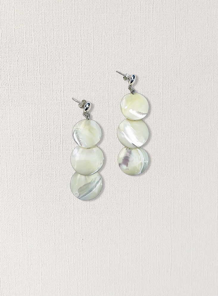 Mother-of-Pearl Drop Earrings