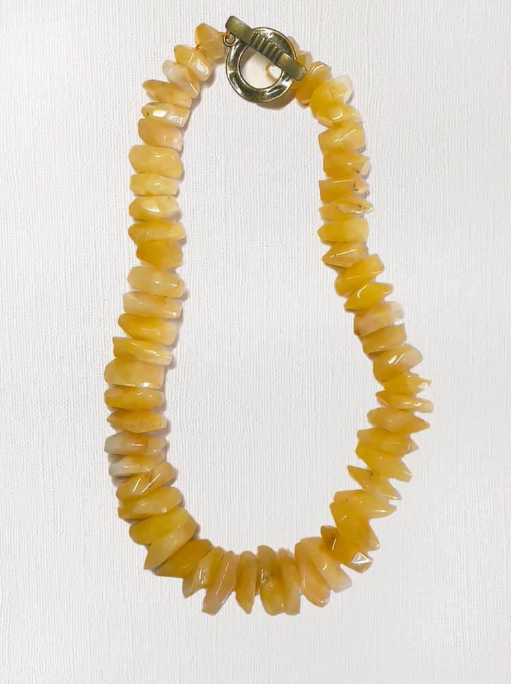 Yellow Calcite Necklace