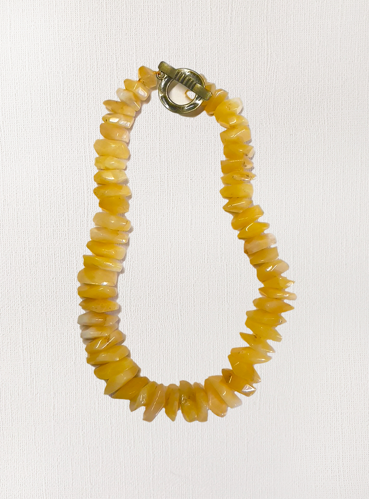 Yellow Calcite Necklace
